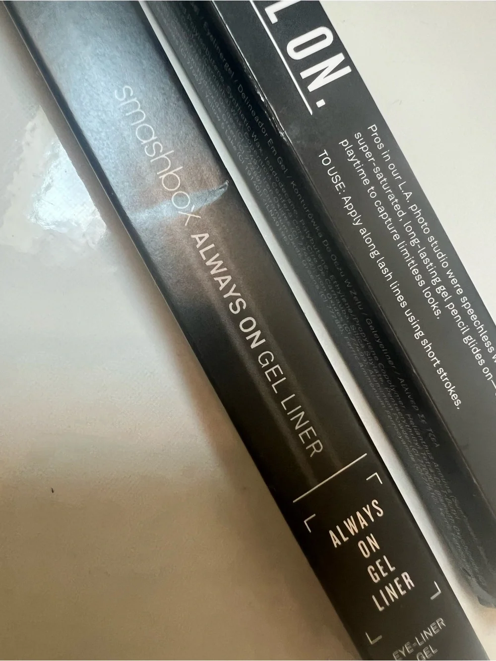 NEW Smashbox Always On Gel Liner Fishnet Black color (quantity 2)